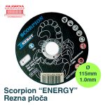 Scorpion Energy* rezna ploča 115x1mm 70204