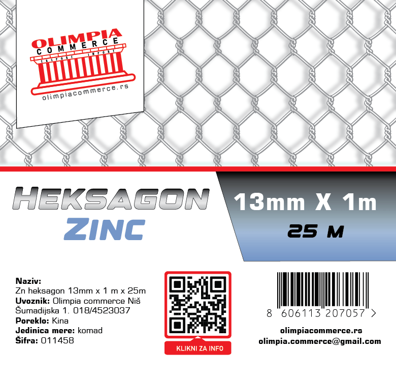 pletiva-II-13.png heksagon mreža Zn 13mm x1m x 25m - Image 1