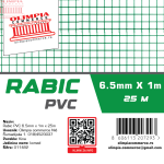 Rabic PVC 6.5mm x 1m x 25m  ( 011482 )